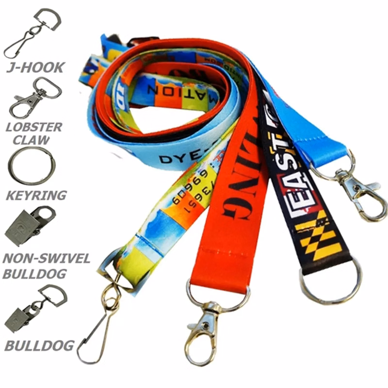 Custom Sublimation Lanyards Badge Holder