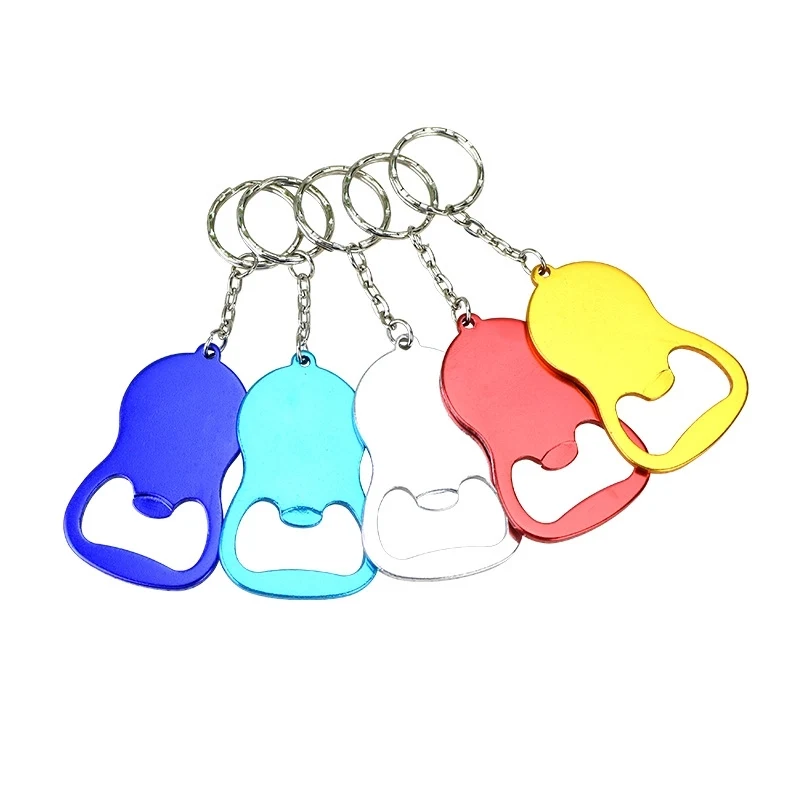 Metal Bottle Opener With Keychain 1