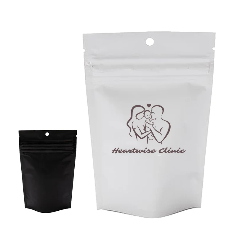 3.5 gram to 7 gram Child Resistant Pouch / Exit Bag 4" x 2 1/2" x 6" 1