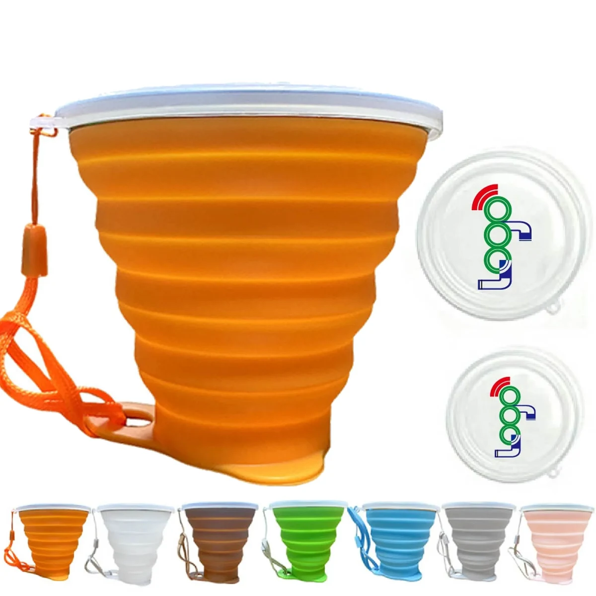 Silicone Travel Collapsible Drinking Cup 1