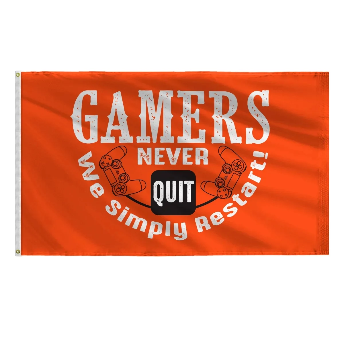 Custom Screen Sublimation Flag - 6' x 10' Nylon 1