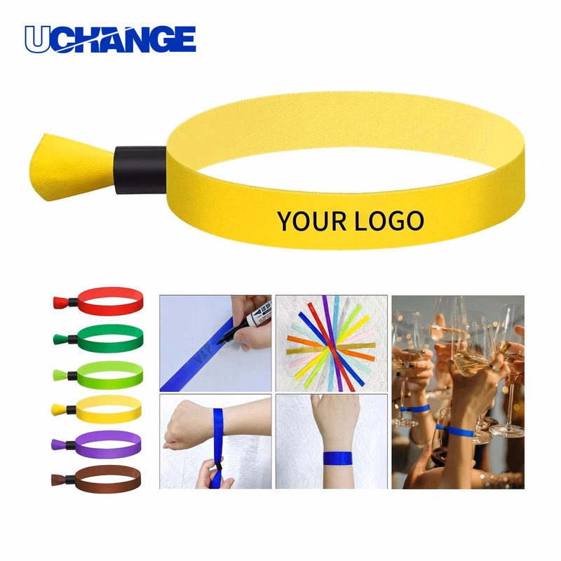 Polyester Festival Entry Wristband Admission Band