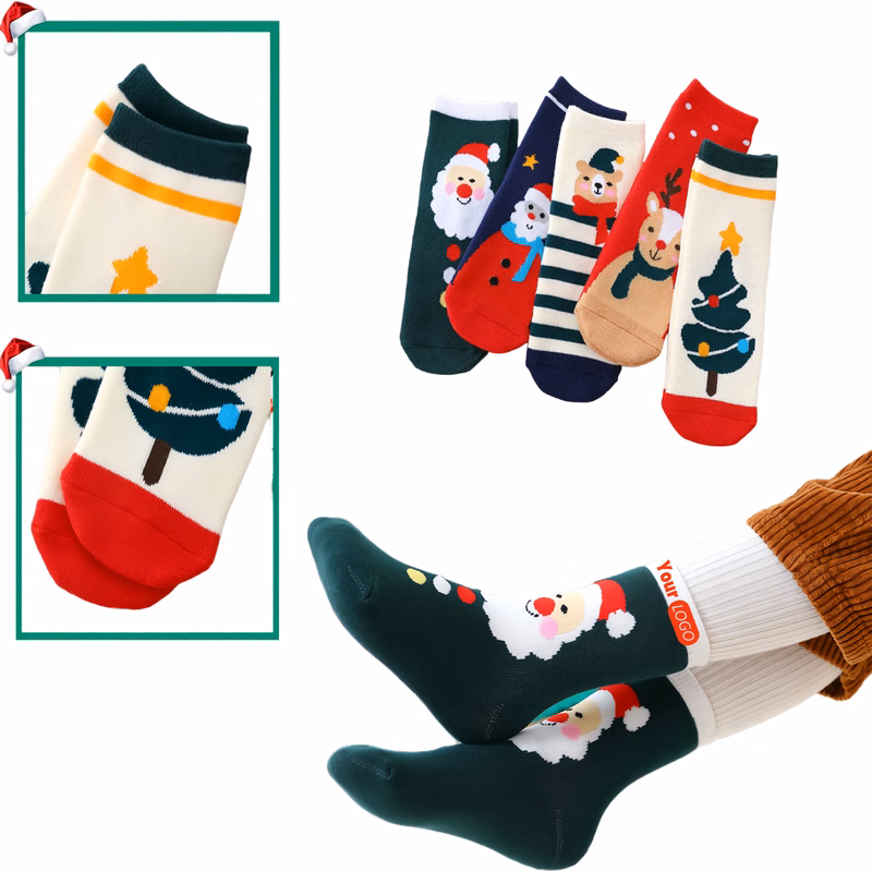 Children's Thick Winter Christmas Socks