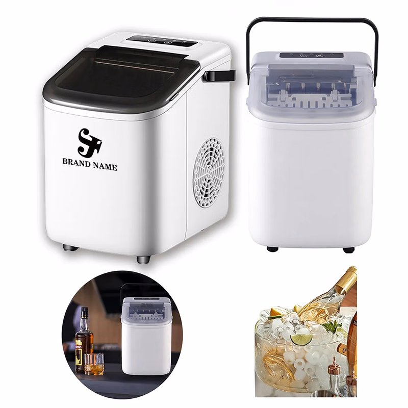 Portable Self-Cleaning Fast Ice Maker Machine For Office Bar