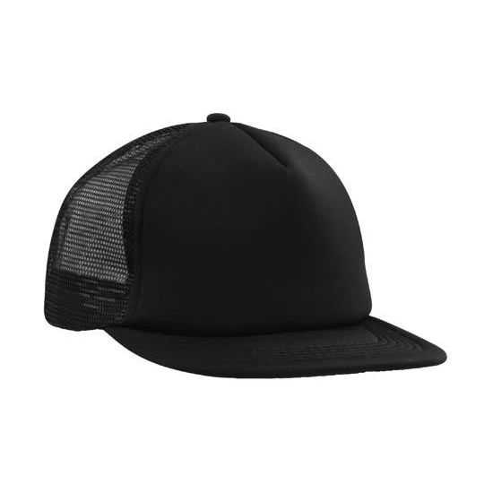 Trucker Mesh Cap With Flat Peak 1