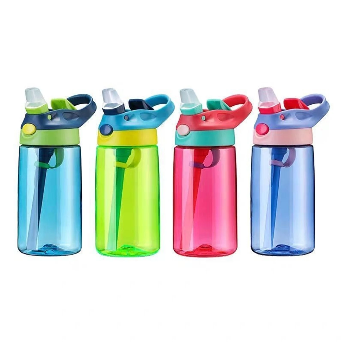 Kids Water Bottle with Straw 16 oz 1