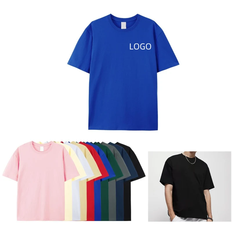 Unisex Pure Cotton Round Neck T-Shirt 1