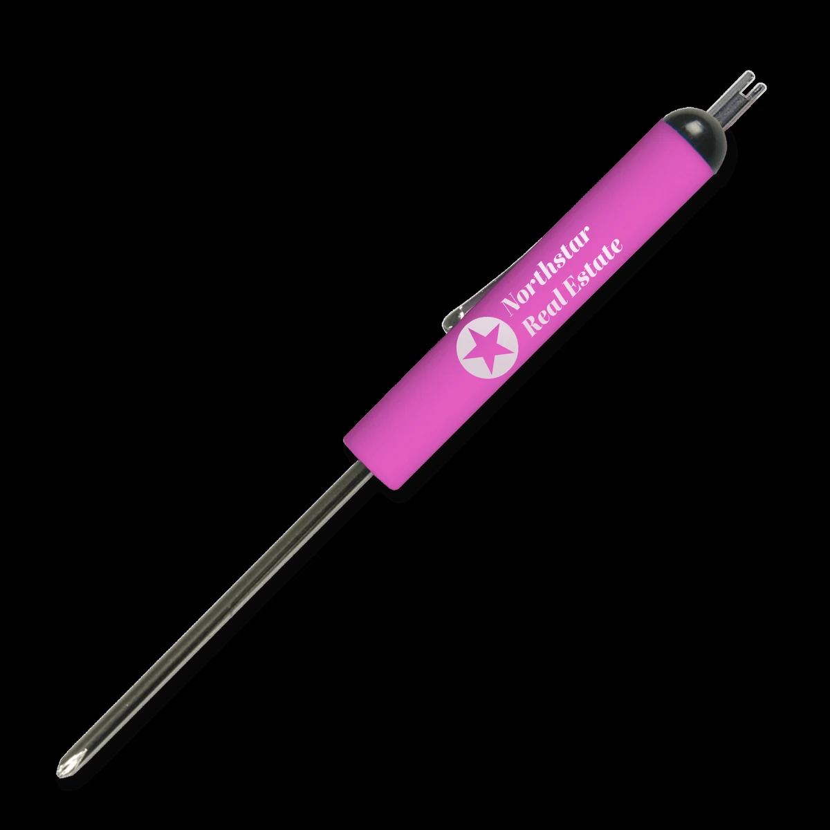 Pocket Screwdriver #0 Phillips Blade + Valve Stem Top 1