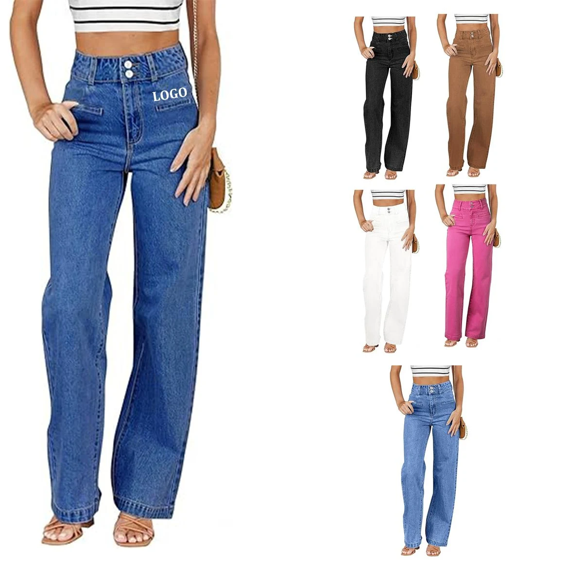 Women's Jeans High Waisted 1