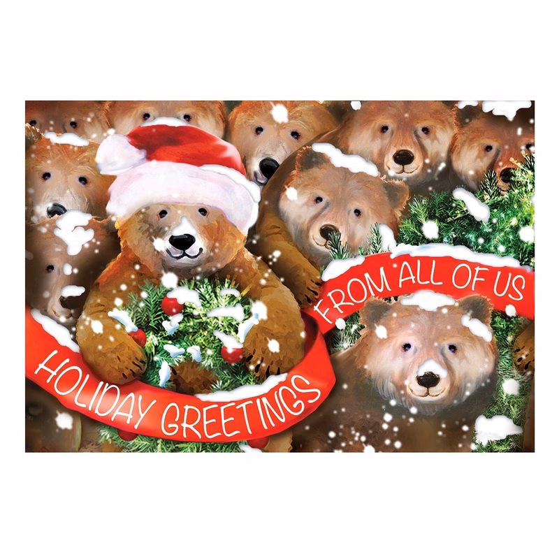 Beary Bunch Holiday Cards