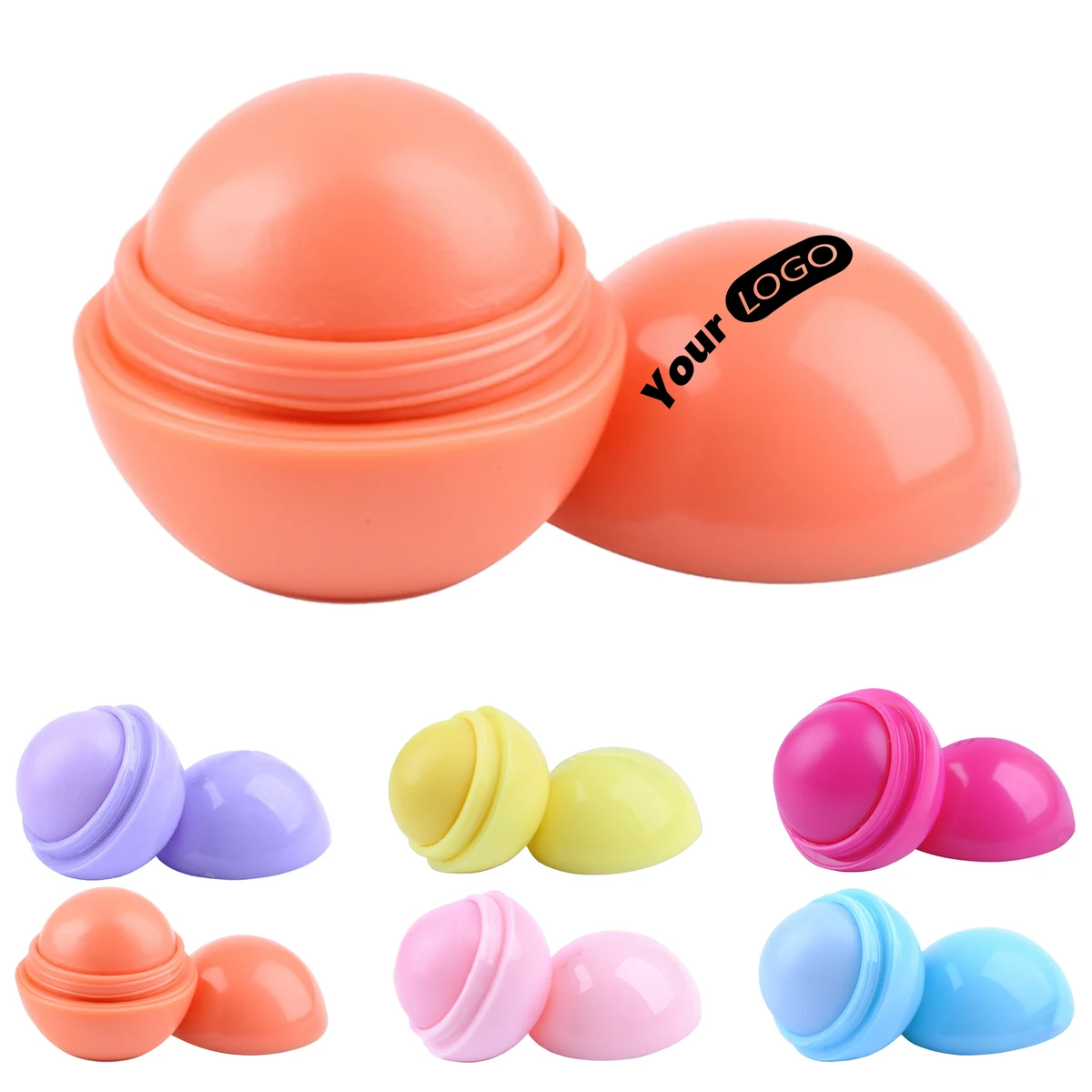 Ball Shaped Hydrating Lip Balm 1