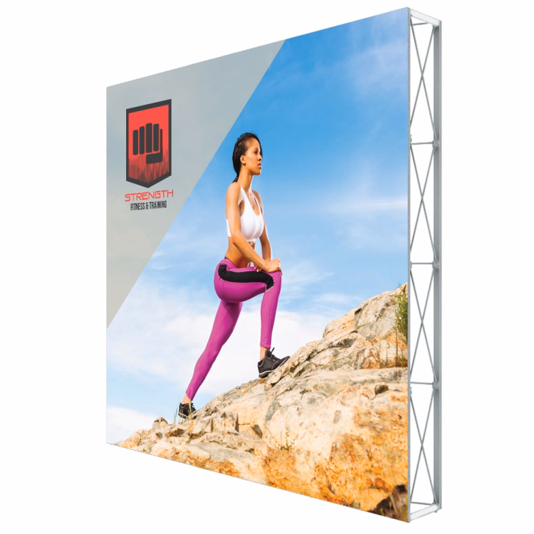 Locus Light Wall Display Non-Backlit 10 ft.x 10 ft. Single Sided