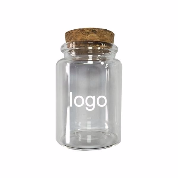 Mini Glass Jars with Cork Stoppers