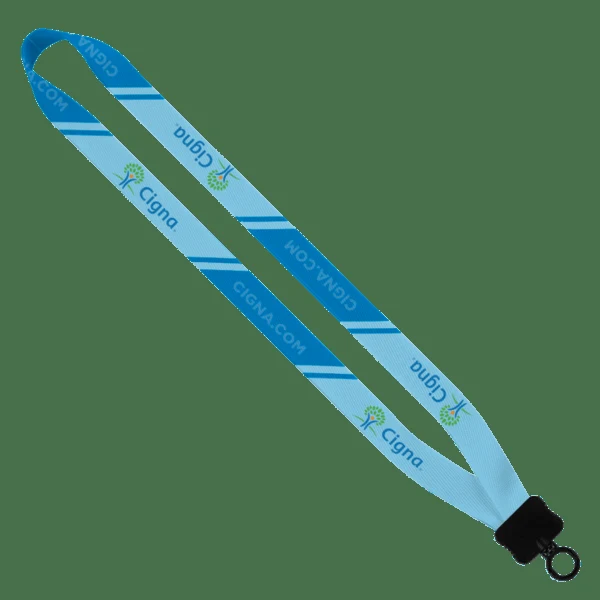 3/4" Dye-Sublimated Waffle Weave Lanyard 1