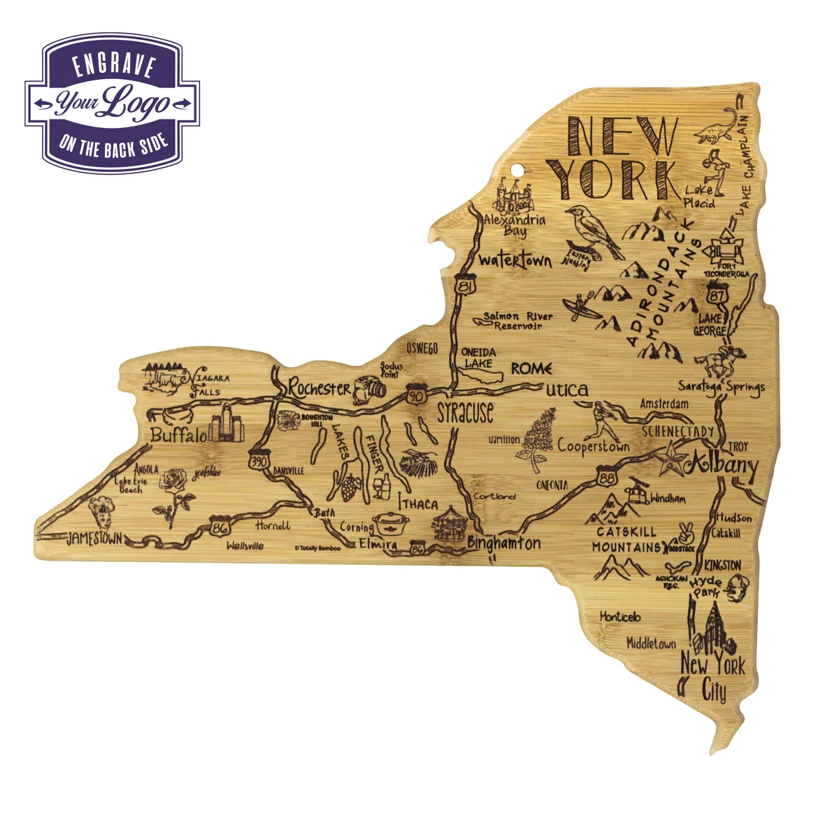 Destination New York Cutting & Serving Board 1