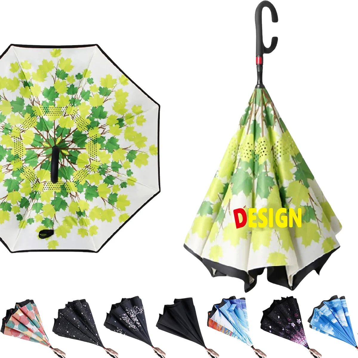 Reverse Folding Compact Umbrella MOQ50 1
