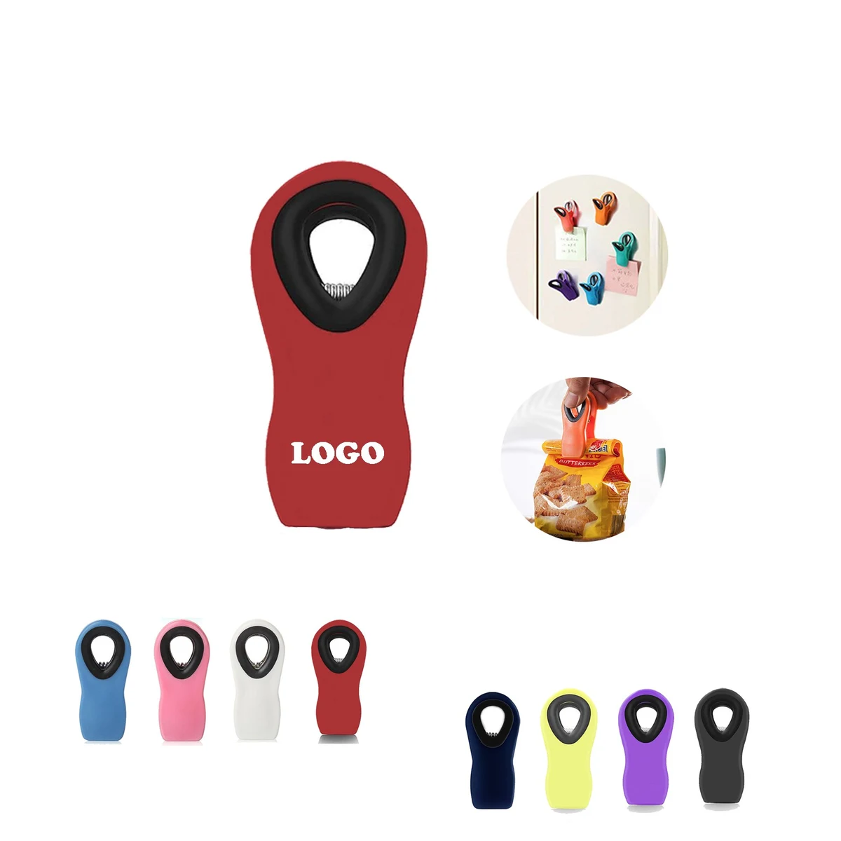 Magnetic Fridge Memo Holder Clip 1