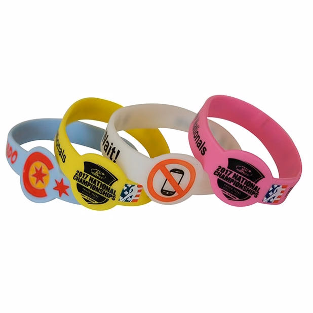 Figured Silicone Wristband