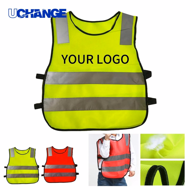 Youth Safety Gear Vest with Reflective Design for Visibility
