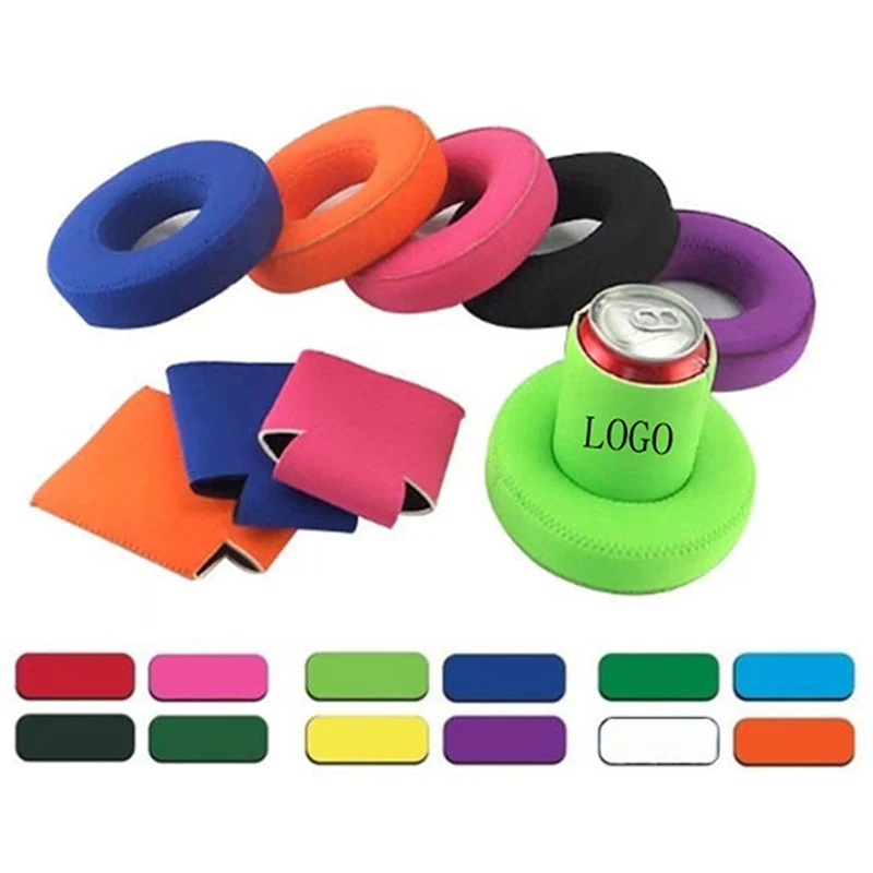 Neoprene Floating Drink Holder With Can Sleeves 1