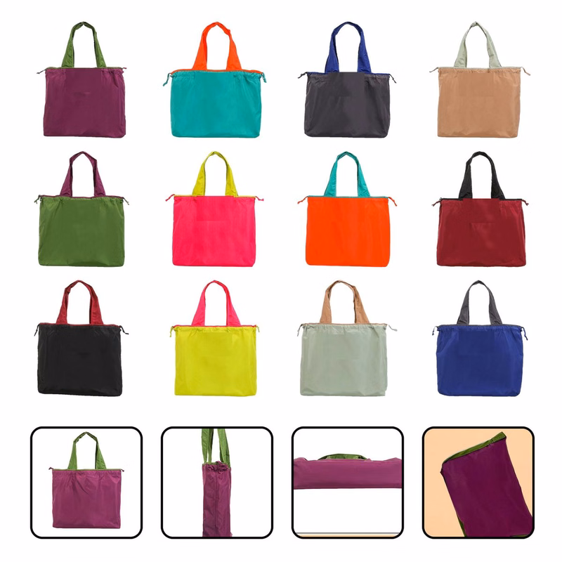 Reusable Grocery Bag with Compact Pouch