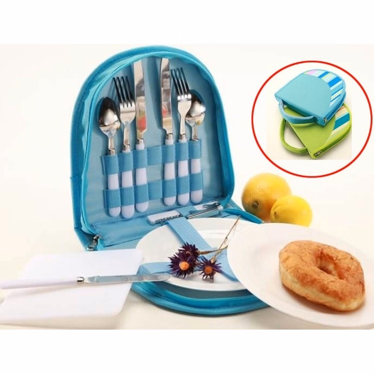 600D Oxford Outdoor Camping Picnic Bag Basket