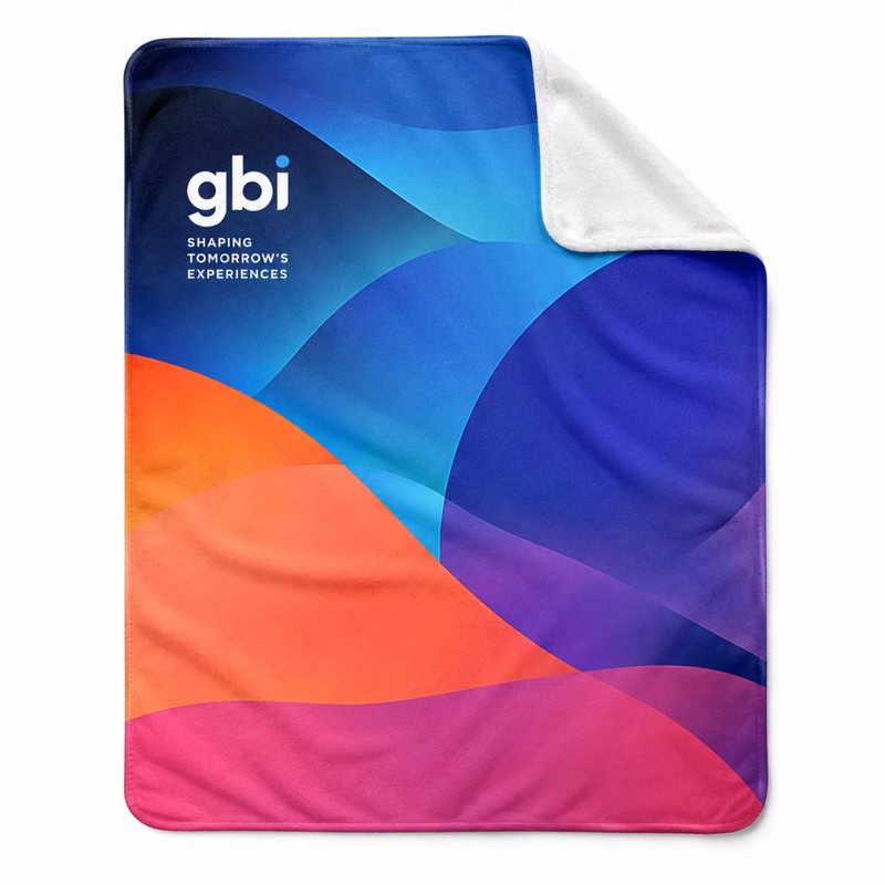 Ultra Soft and Smooth Microfleece Lap Blanket 30x40, Sublimated Edge to Edge 1 side