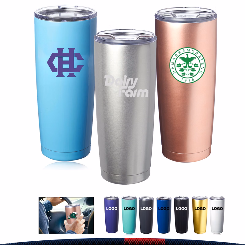 20 oz. Stainless Steel Travel Mugs