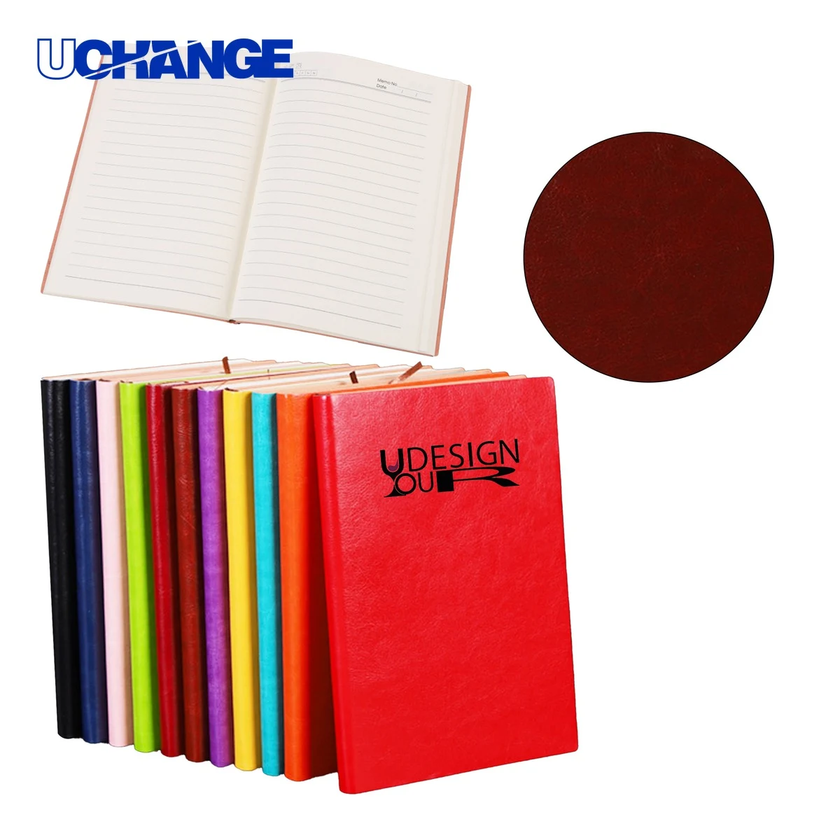 A5 Soft Faux Leather Cover Notebook Journal 1