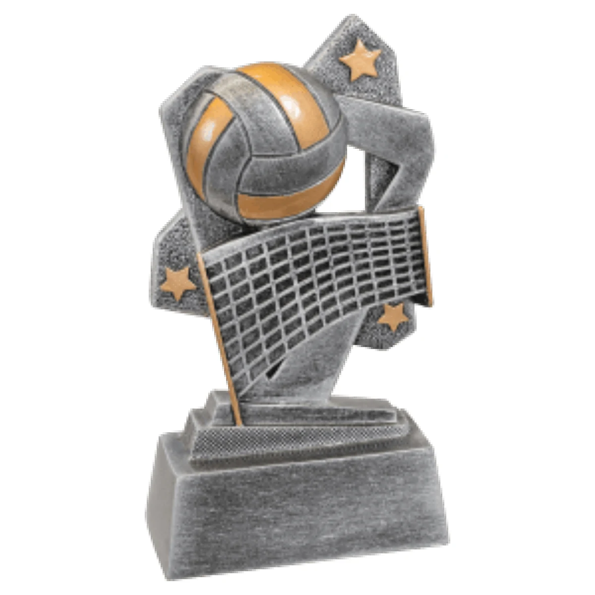 5-1/2" Tall Volleyball Triumph Resin Award 1