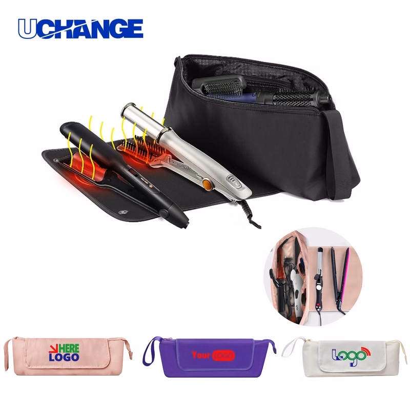 Travel Heat Resistant Hair Tool Bag Organizer