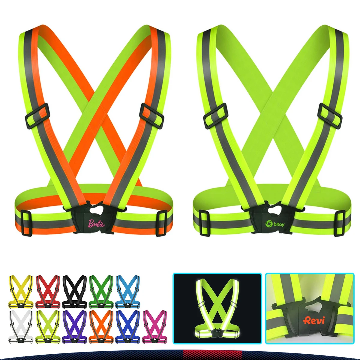 High Visibility Reflective Safety Belt 1