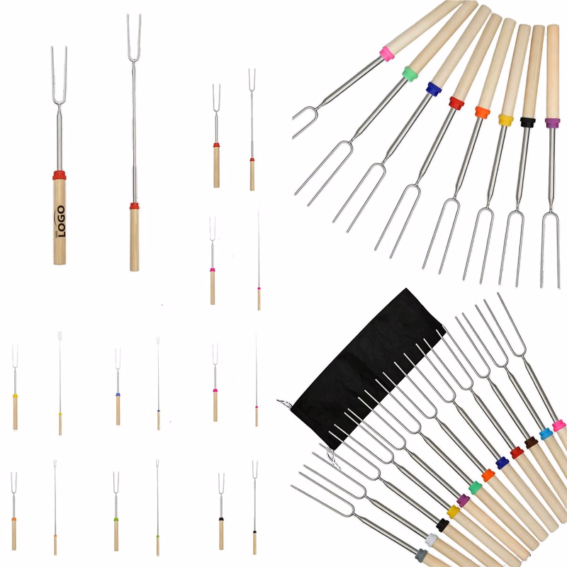 Stainless Steel Adjustable Roasting Fork