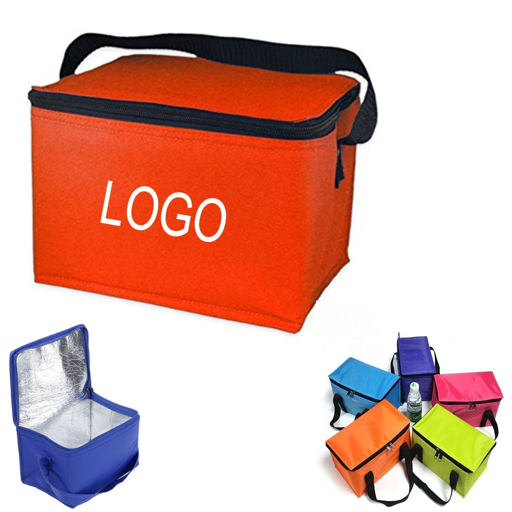 6 Pack Insulated Lunch Bag With Handle 1
