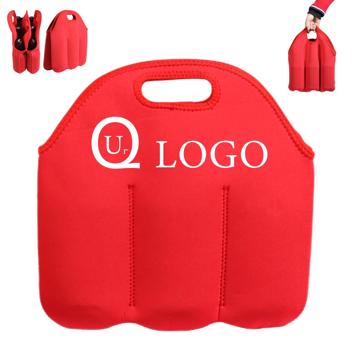 Neoprene Six-Compartment Beer Insulated Bag 1