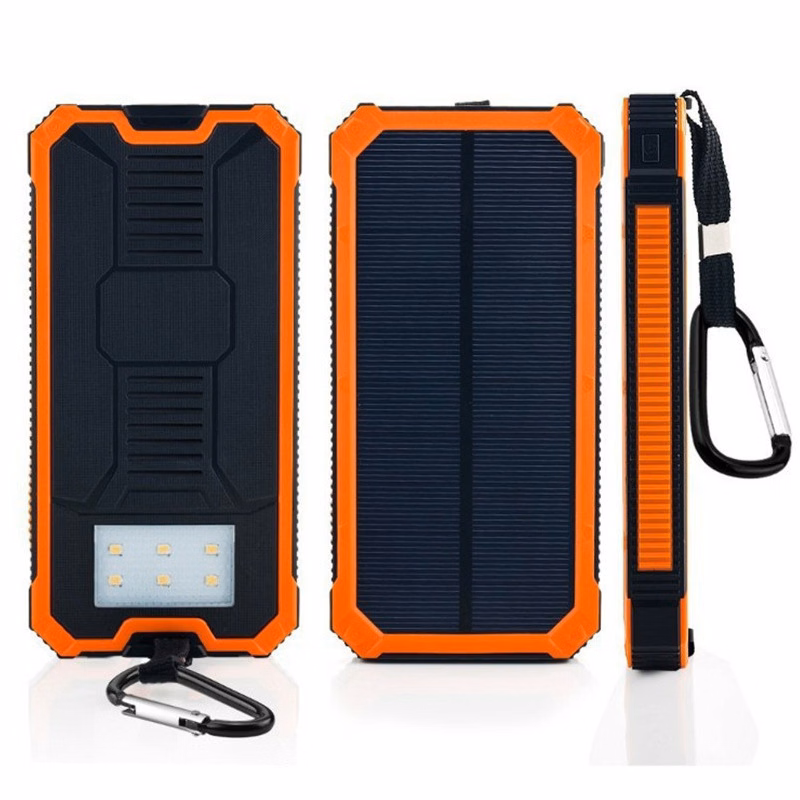 10,000mAH Portable Solar Power Bank