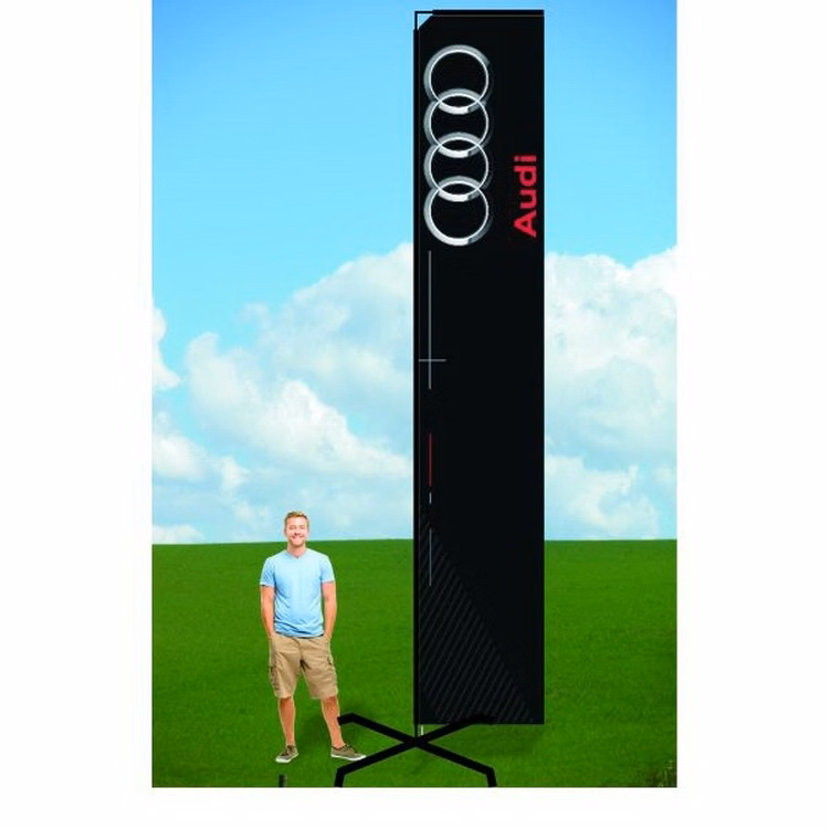 14ft Customized Flag with X Stand-Double