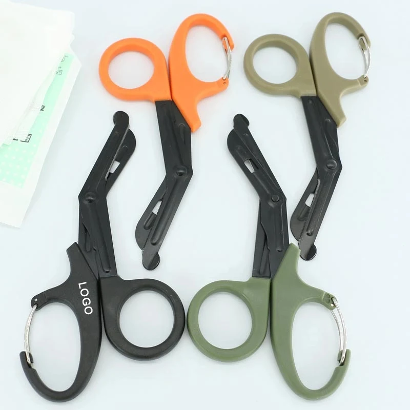 Bandage Medical Scissors with Carabiner 1