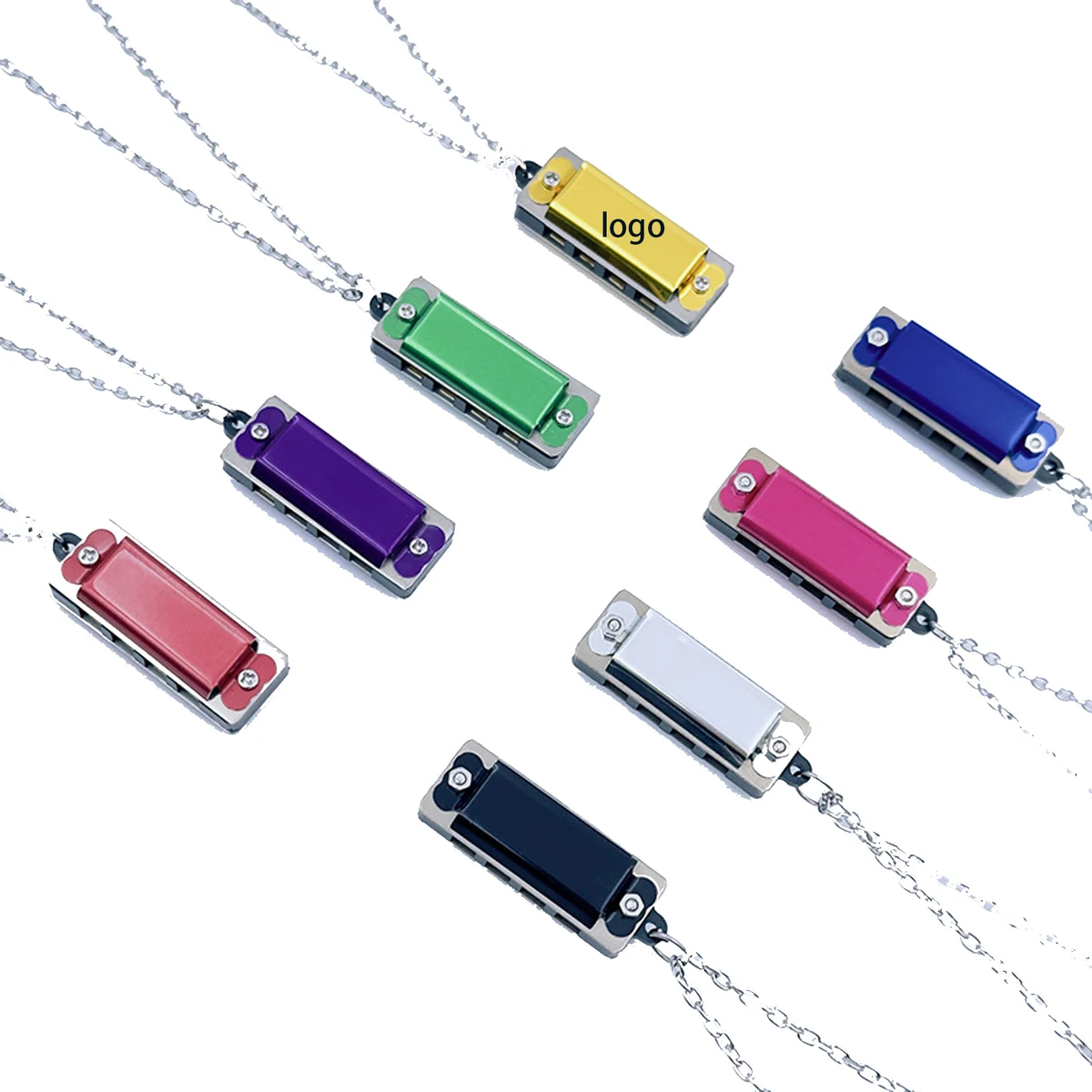 Mini Harmonica Necklace 1