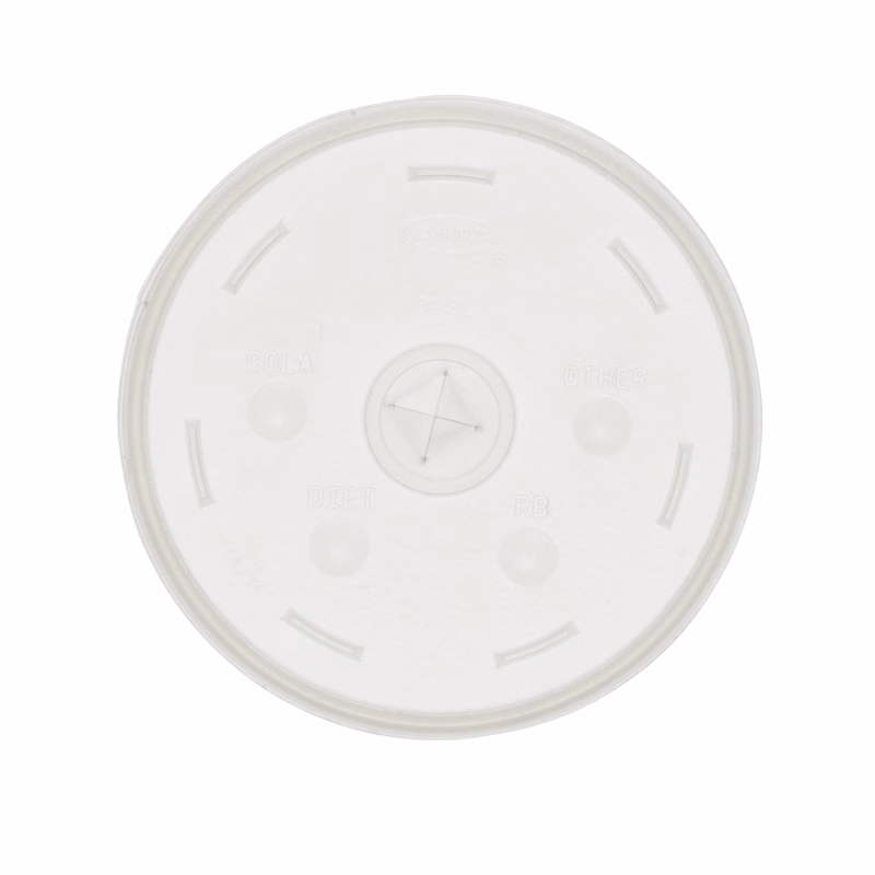 32 oz Foam Cup Straw Slot Lid Frosted