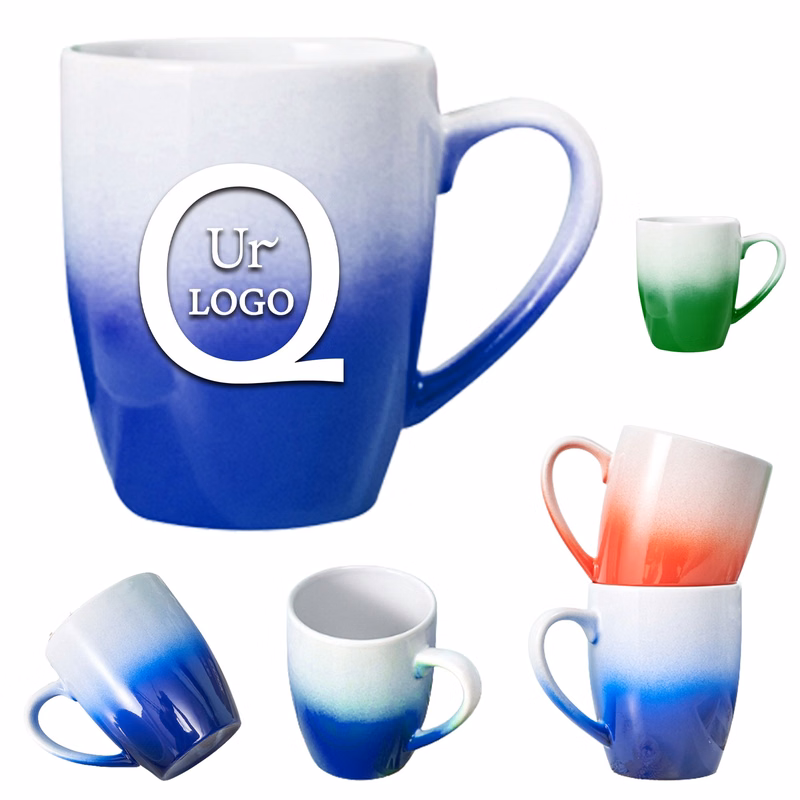 16Oz Gradient Color Ceramic Mug