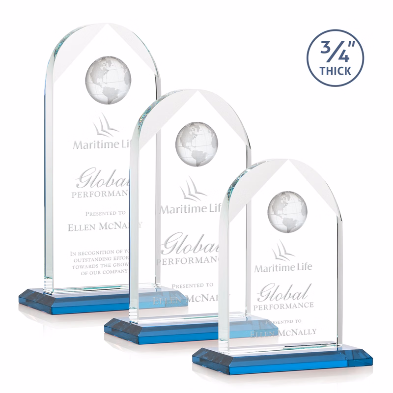 Blake Globe Award - Sky Blue