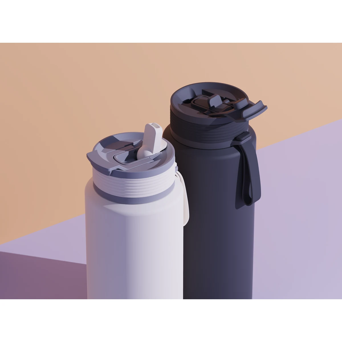 34 oz Asobu Boulder 2-in-1 Bottle & Tumbler 1