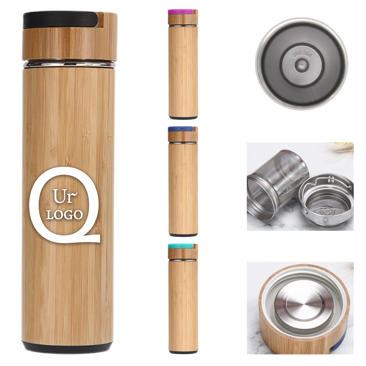 19 Oz Bamboo Tea Cup 1