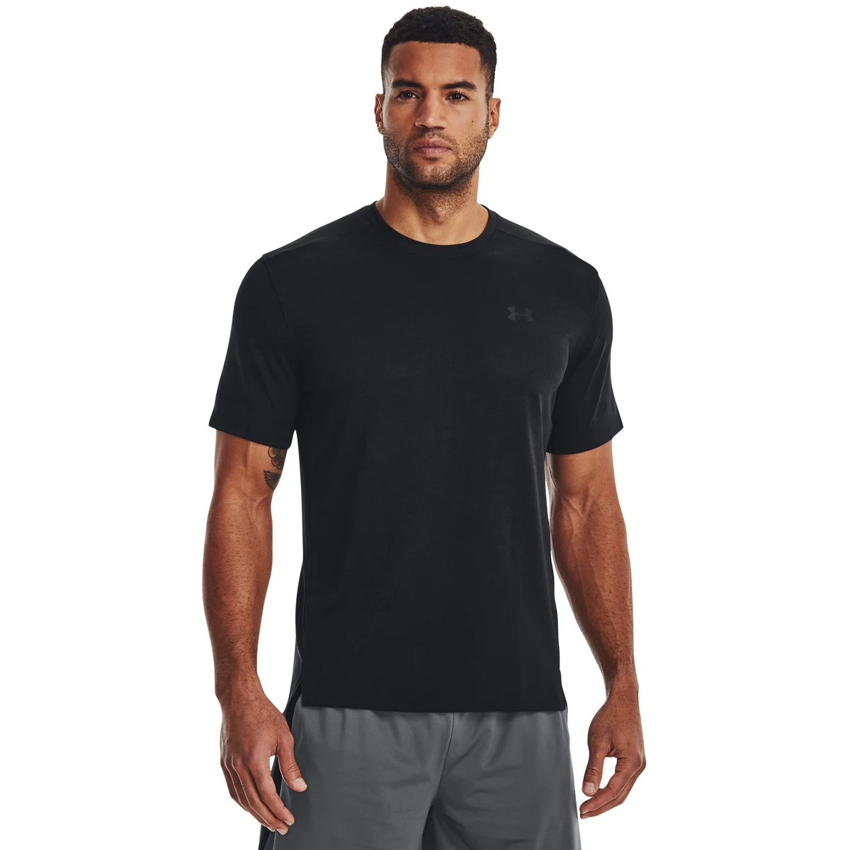 UA Tech Vent Jacquard Men's Short Sleeve 1