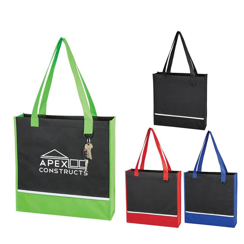 Bicolored-Accented Everyday Tote 1
