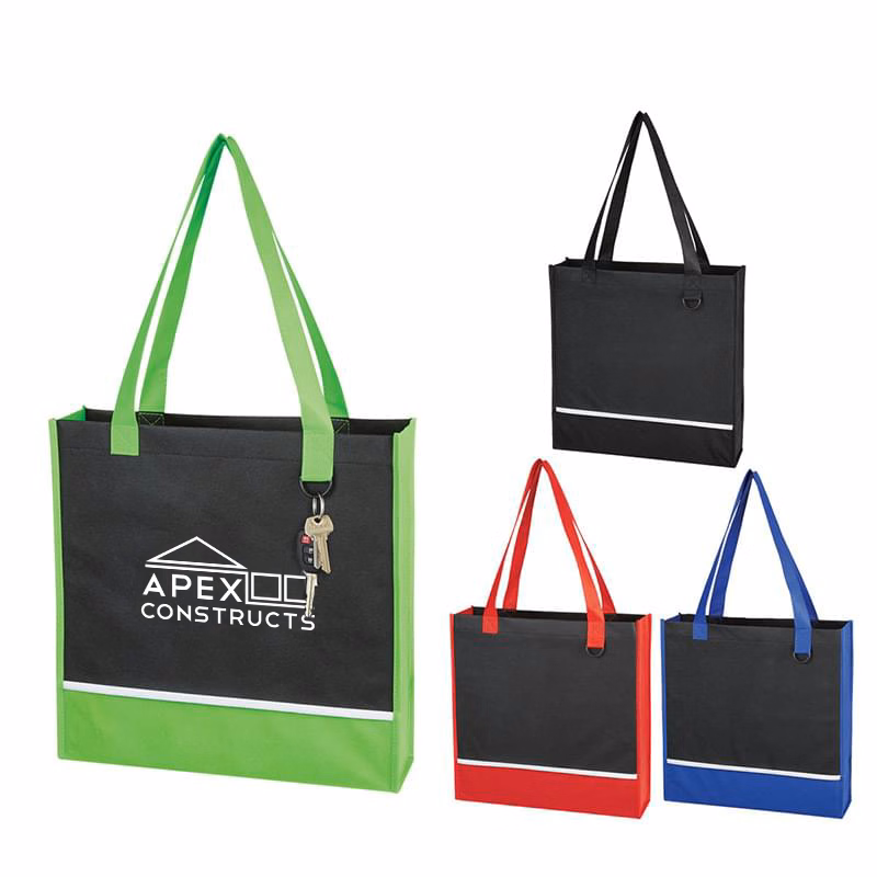 Bicolored-Accented Everyday Tote