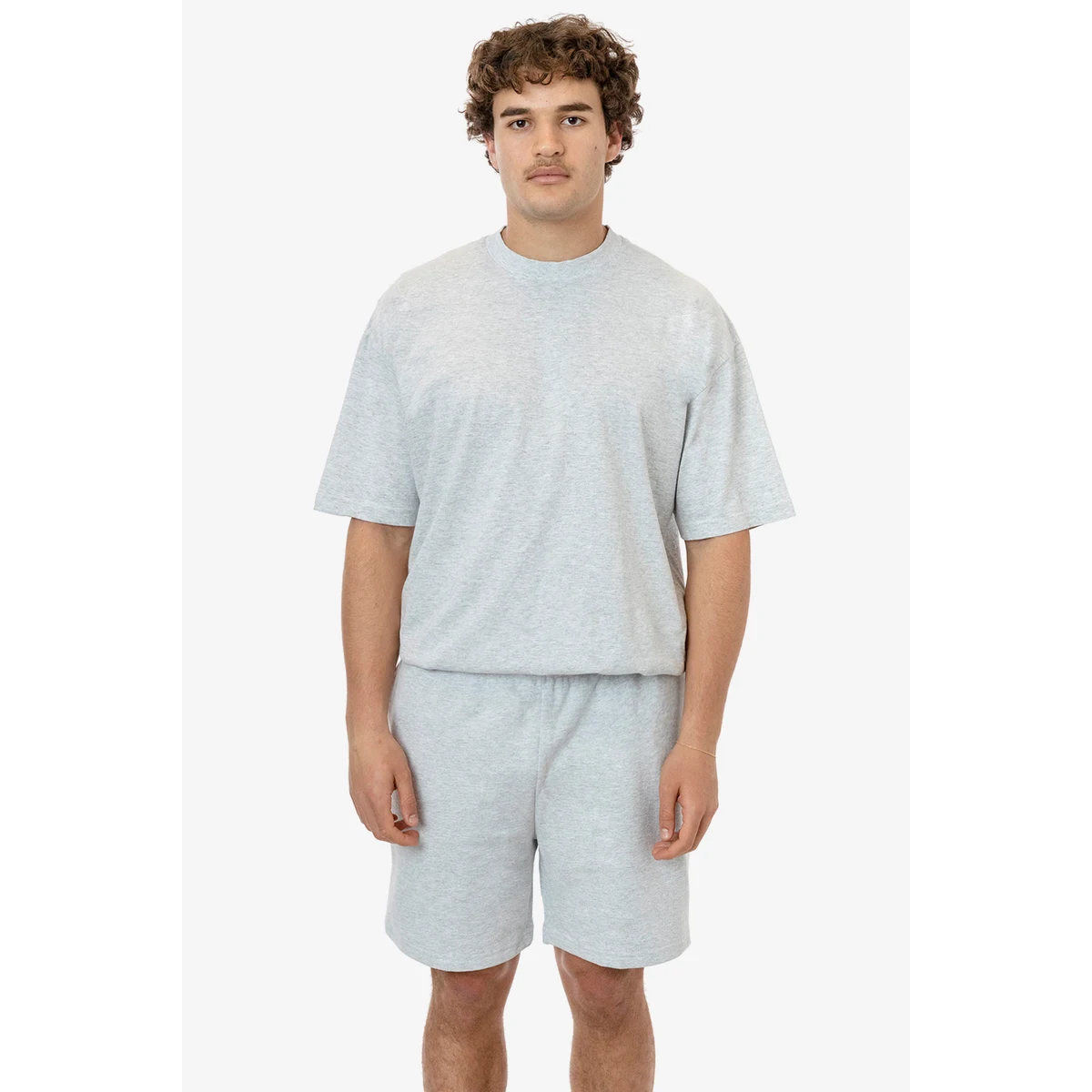 14 OZ HEAVY FLEECE MID SHORT 1