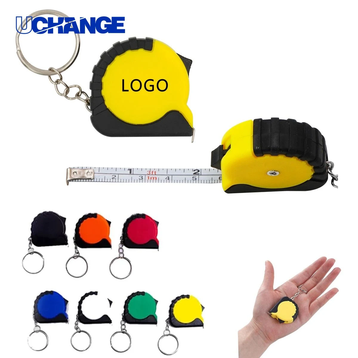 Mini Steel Retractable Measuring Tape 1