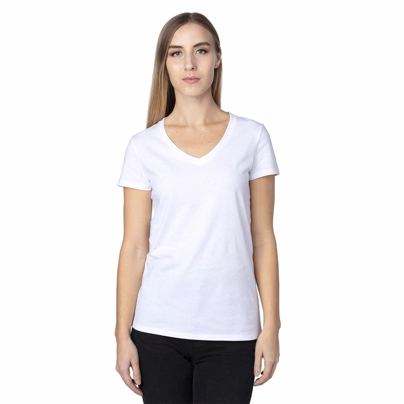 Women's Ultimate CVC V-Neck T-Shirt - 200RV